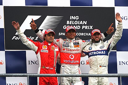GALERIA: Relembre os últimos vencedores do GP da Bélgica