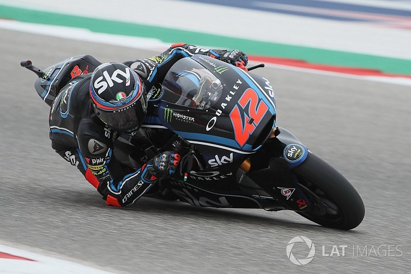 Bagnaia gana en Austin delante de Márquez