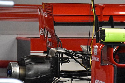 Ferrari: ecco la nuova paratia laterale dell'alettone posteriore della SF71H