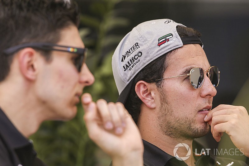 Force India vê Perez e Ocon mais maduros após toques em 2017