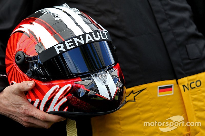 Formel 1 2017: Neues Helmdesign für Renault-Pilot Nico Hülkenberg