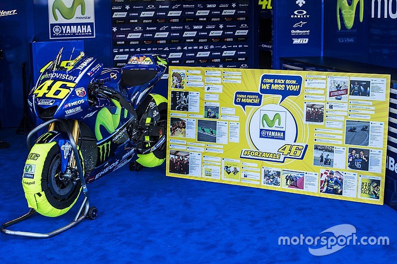 Yamaha considera quatro pilotos no lugar de Rossi em Aragón