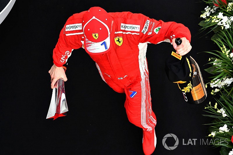 Raikkonen derde: “Niet ideaal als je vanaf P2 komt”