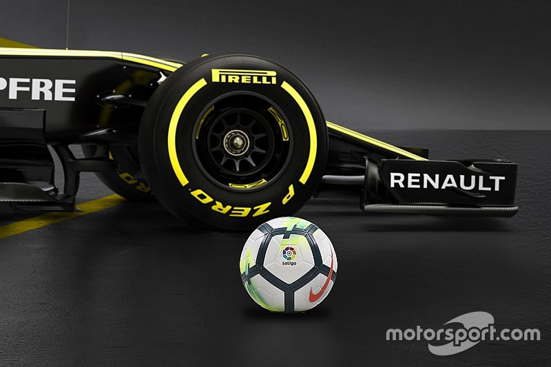 Renault Sport F1 s'associe au championnat espagnol de football