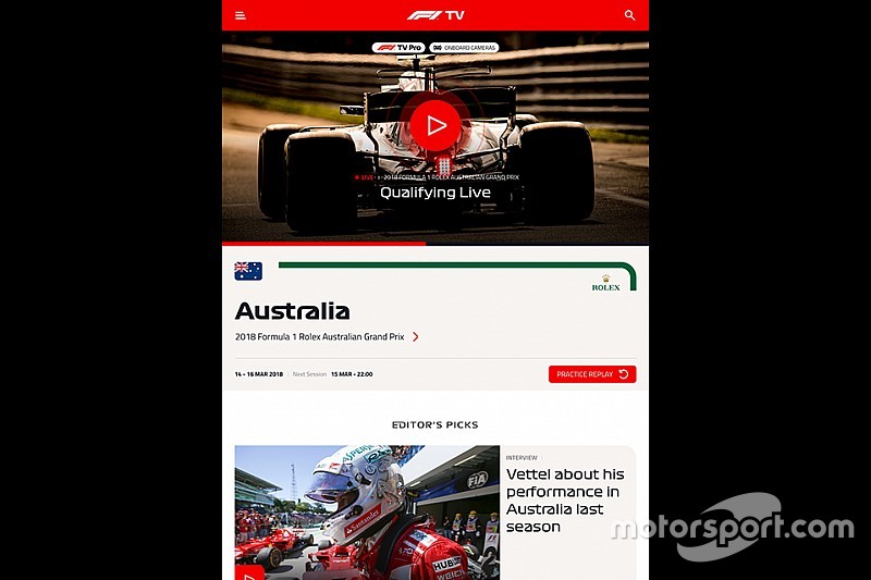 F1 TV Pro lanza los precios para Latinoamérica