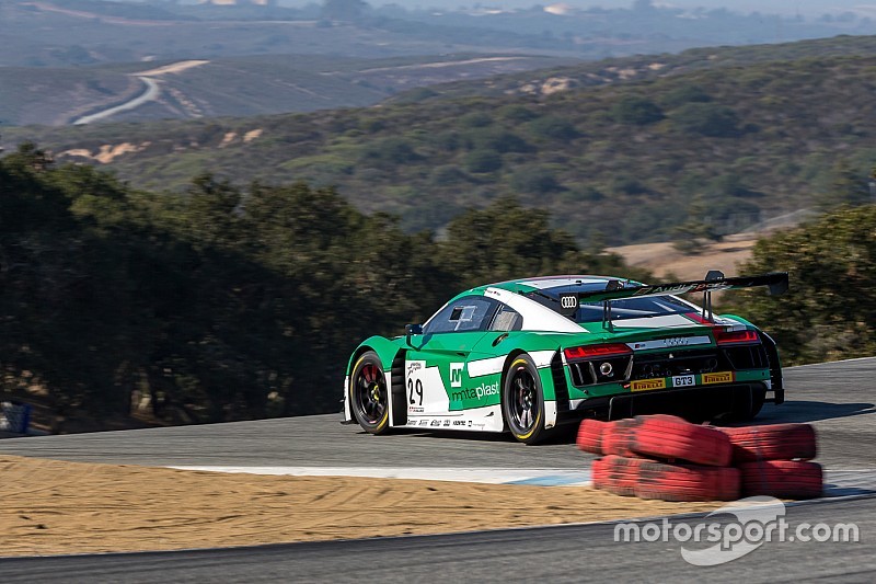 California 8 Hours: Haase takes pole for Audi, Land