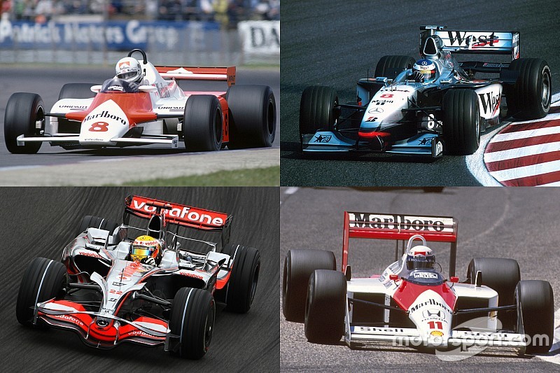 Diaporama - McLaren, de la MP4/1 à la MP4-31