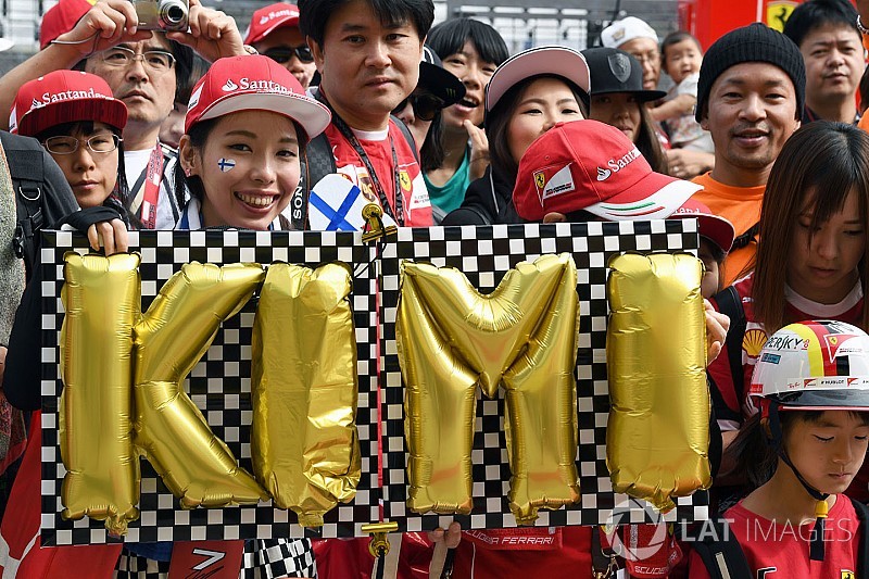 A japán Räikkönen-és Vettel-rajongók