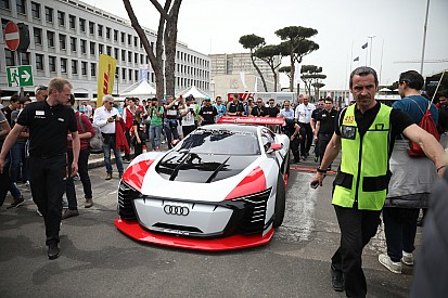 La e-tron Vision Gran Turismo in tutti i round europei della F.E