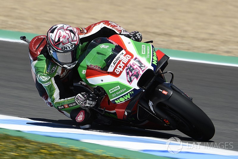 Aprilia in den Top 10: Aleix Espargaro endlich wieder glücklich