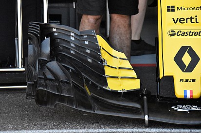 Renault introduceert nieuwe voorvleugel in Hockenheim