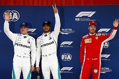 Hamilton quebra sequência de Vettel e é pole na Espanha
