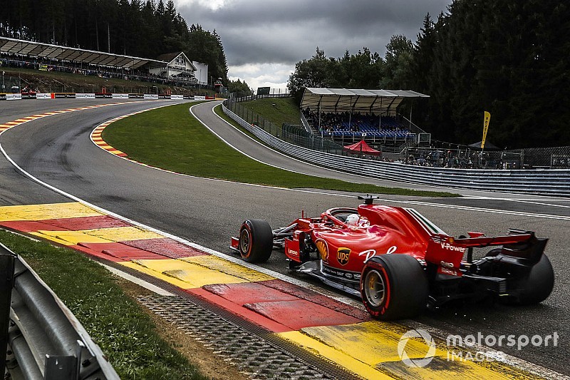 Clamoroso: all'Eau Rouge registrati 3.500 kg di carico, a Pouhon 3.600 kg di spinta laterale