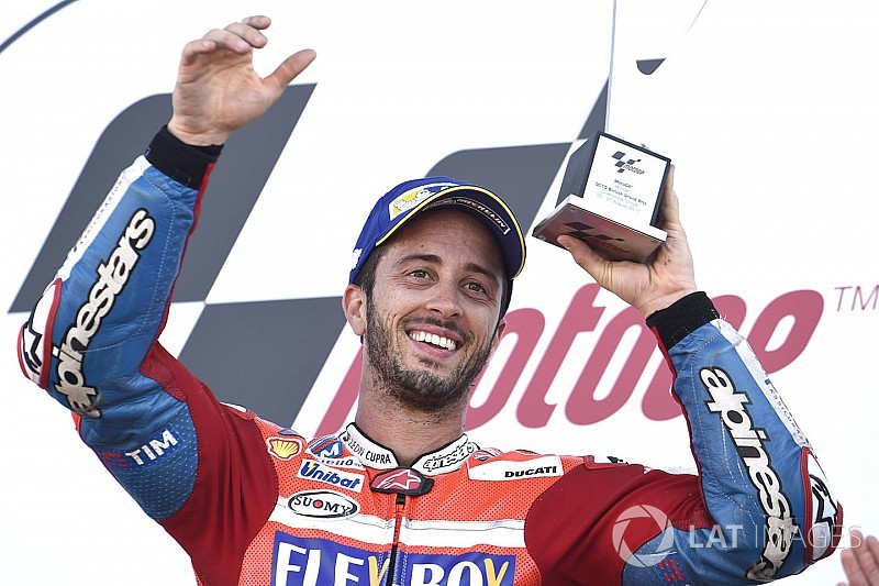 Dovizioso: “Me olham diferente agora estou ganhando”