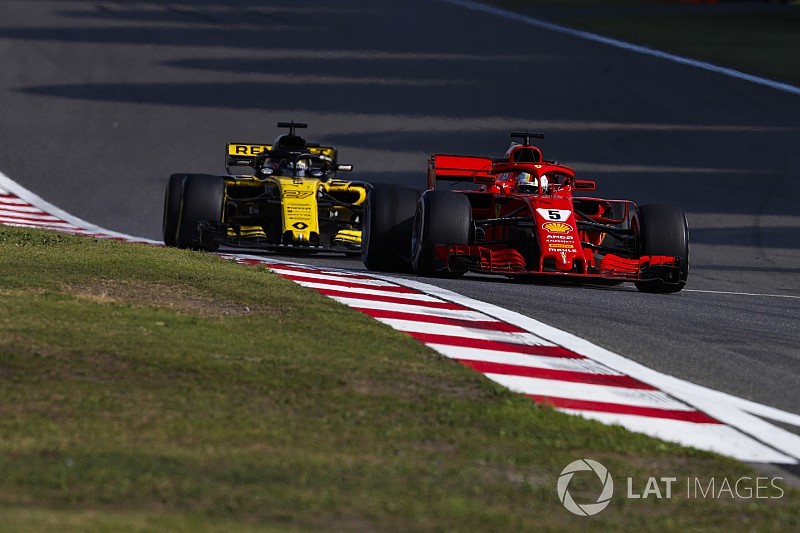 “失望的”雷诺自认不敌F1顶尖车队