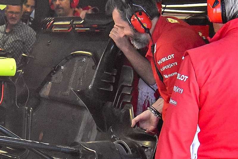 Ferrari: sostituito il fondo e le bargeboard in 35 minuti sulla SF71H di Vettel