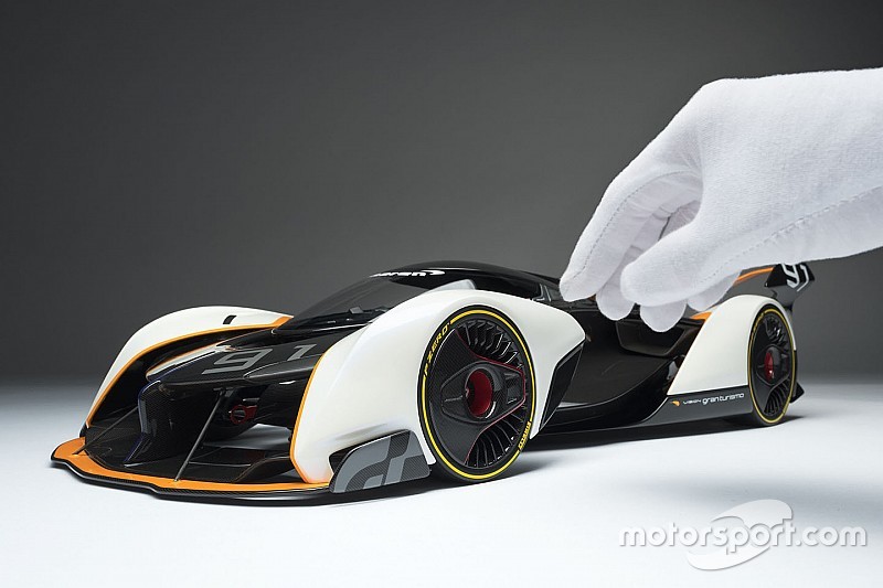 Amalgam Collection bringt McLaren-Designstudie als Modell heraus
