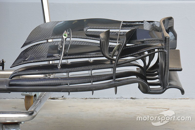 McLaren: l'ala anteriore a