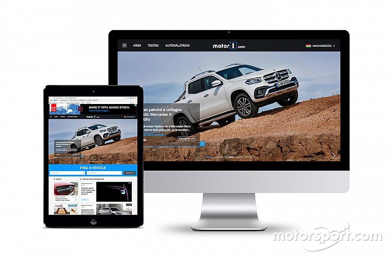 Motor1.com lanza una nueva edición en Hungría