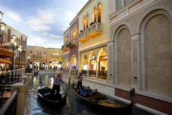 Gondeln im Las Vegas Grand Canal