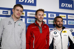 Pressekonferenz: Paul Di Resta, Mercedes-AMG Team HWA, Mercedes-AMG C63 DTM, René Rast, Audi Sport Team Rosberg, Audi RS 5 DTM, Timo Glock, BMW Team RMG, BMW M4 DTM