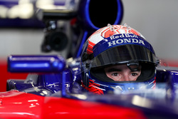Marc Marquez tests the Toro Rosso F1 car