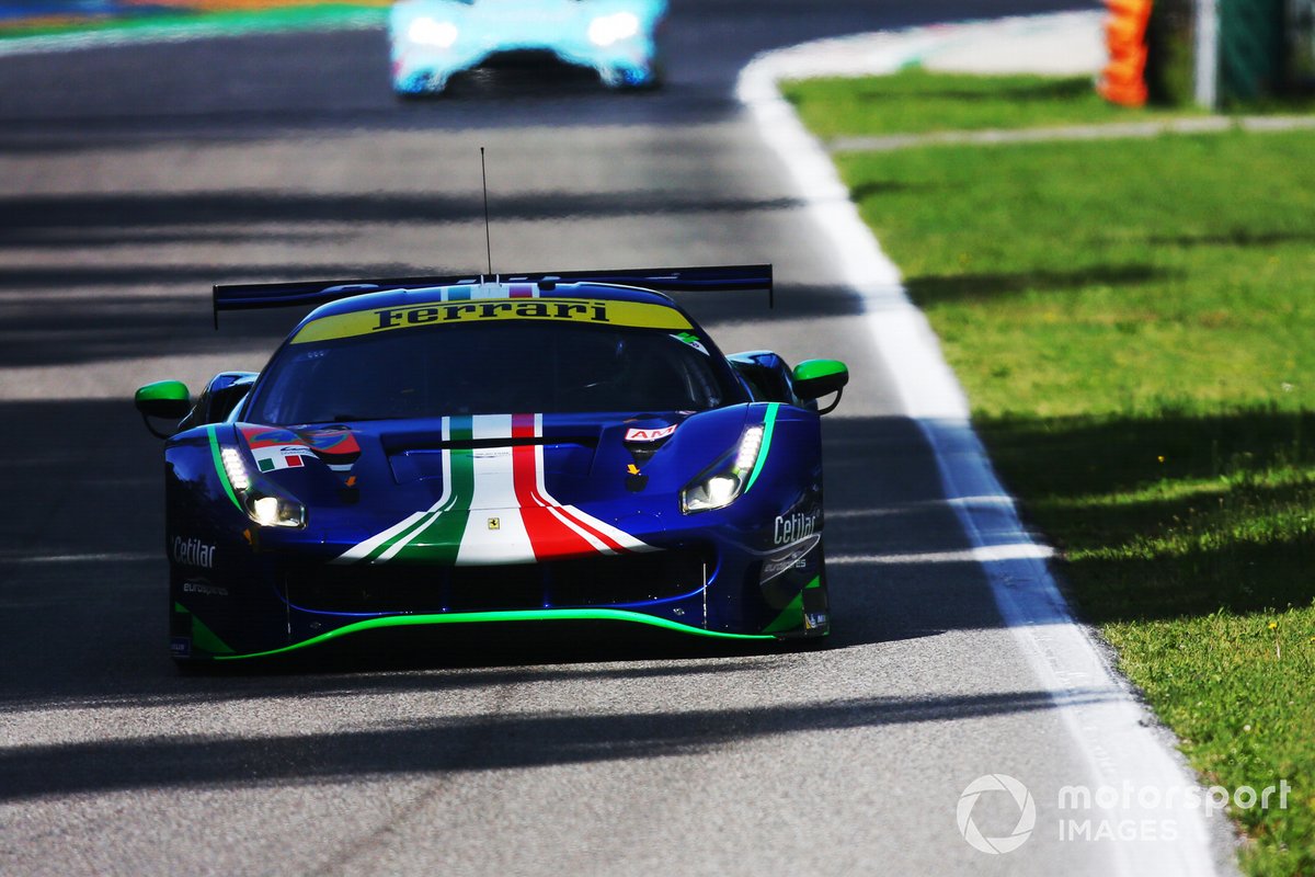 #47 Cetilar Racing Ferrari 488 GTE EVO: Roberto Lacorte, Giorgio Sernagiotto, Antonio Fuoco