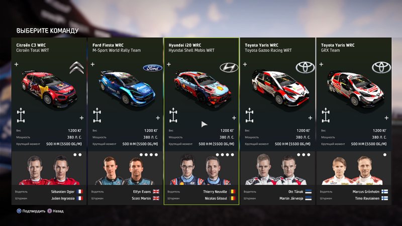 Скриншот WRC 8
