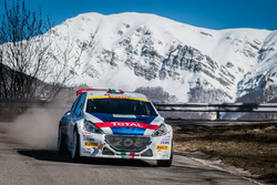 Paolo Andreucci e Anna Andreussi, Peugeot 208 T16, Peugeot Sport Italia
