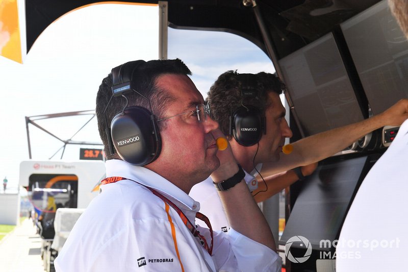 Eric Boullier, directeur exécutif McLaren