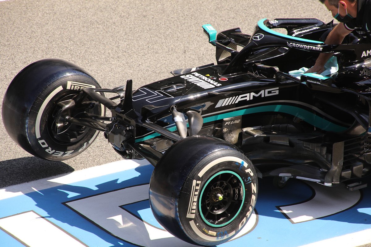 Детали передней подвески Mercedes W12
