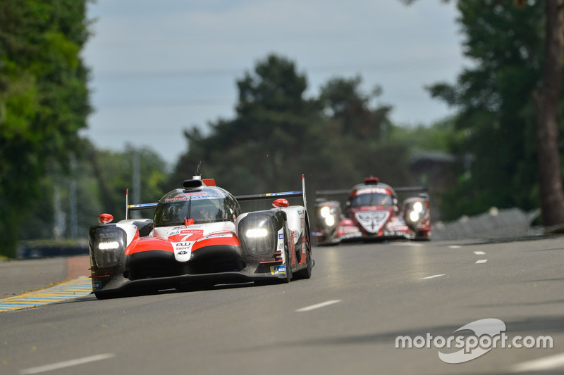 #7 Toyota Gazoo Racing Toyota TS050: Mike Conway, Kamui Kobayashi, Jose Maria Lopez, Fernando Alonso, Anthony Davidson