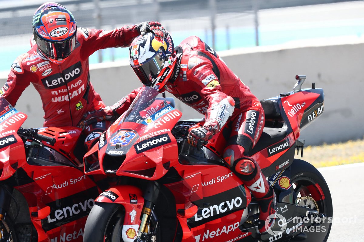 Jack Miller, Ducati Team, Francesco Bagnaia, Ducati Team