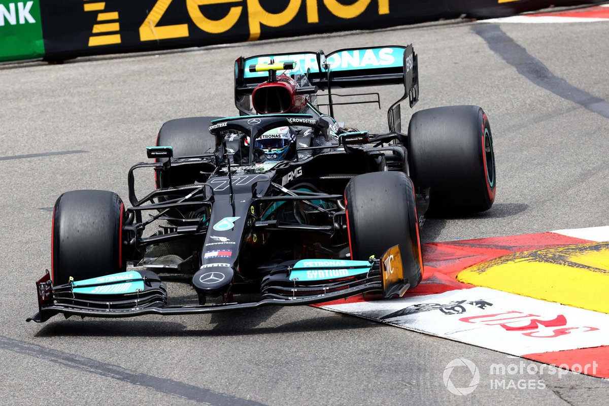 Валттери Боттас, Mercedes W12, Гран При Монако