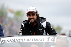 Фернандо Алонсо, McLaren на параді пілотів