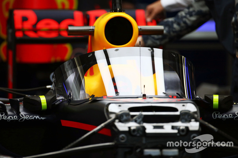 Red Bull Racing RB12 mit Cockpitschutz