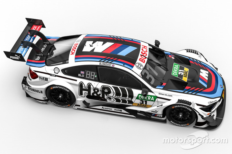 Tom Blomqvist, BMW Team RBM, BMW M4 DTM
