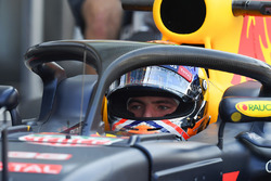 Max Verstappen, Red Bull Racing met halo