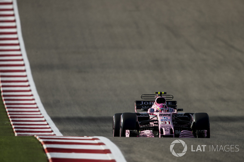 8. Естебан Окон, Sahara Force India F1 VJM10 - 73