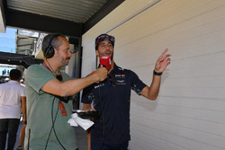 Daniel Ricciardo, Red Bull Racing on the drivers parade