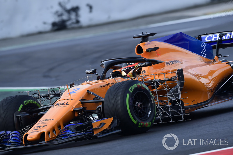 Stoffel Vandoorne, McLaren MCL33, aero sensor