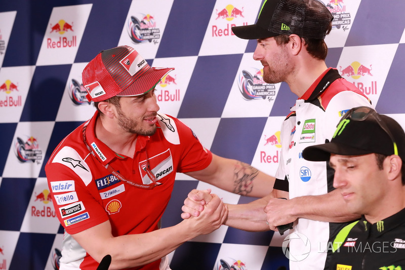 Andrea Dovizioso, Ducati Team, Cal Crutchlow, Team LCR Honda