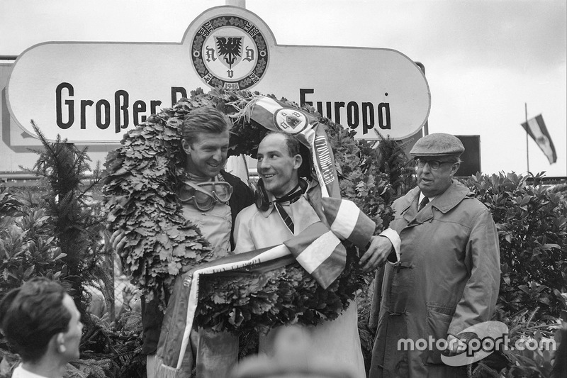 Podium : Wolfgang von Trips, et Stirling Moss