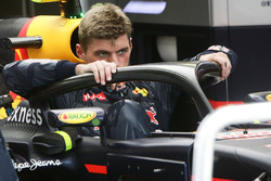 Halo-Cockpitschutz am Auto von Max Verstappen, Red Bull Racing RB12