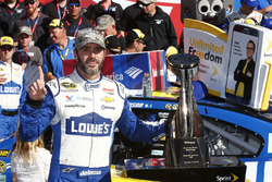 Il vincitore della gara Jimmie Johnson, Hendrick Motorsports Chevrolet