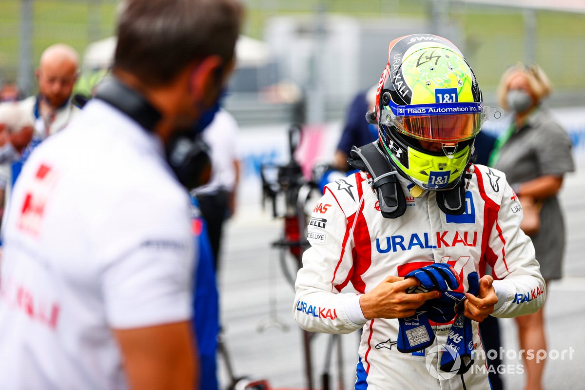 Mick Schumacher, Haas F1, di grid