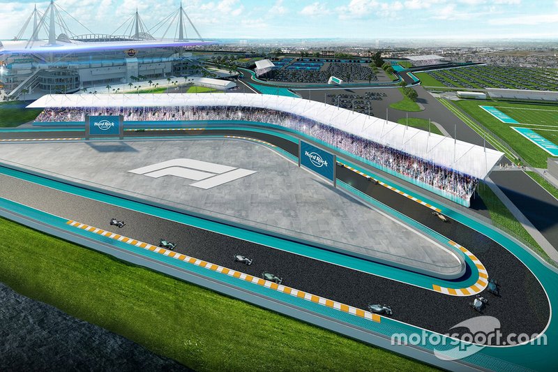 Render trek F1 GP Miami