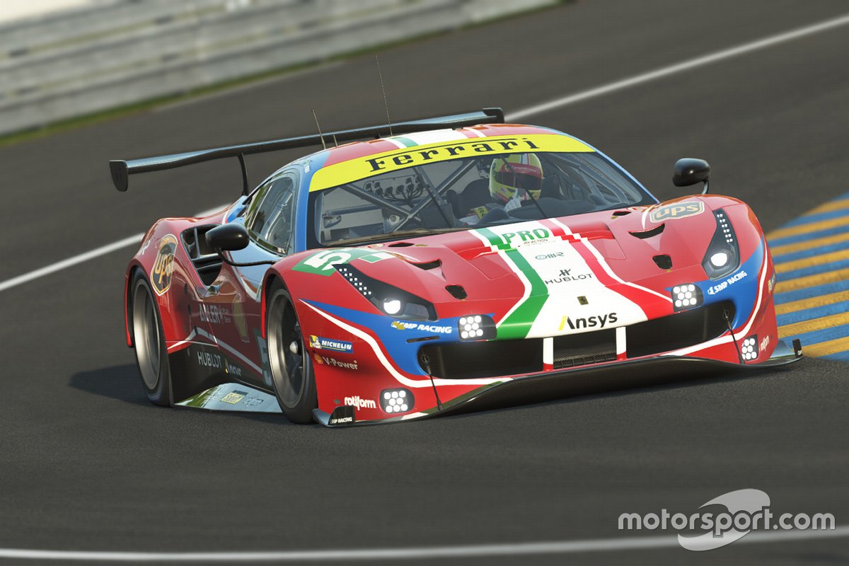 Charles Leclerc y Antonio Giovinazzi, Ferrari GTE