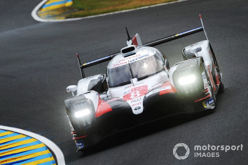 #8 Toyota Gazoo Racing Toyota TS050: Sébastien Buemi, Kazuki Nakajima, Fernando Alonso