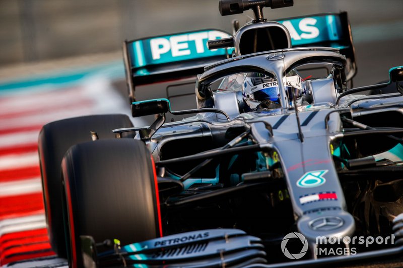 La Mercedes W10 de la saison 2019.